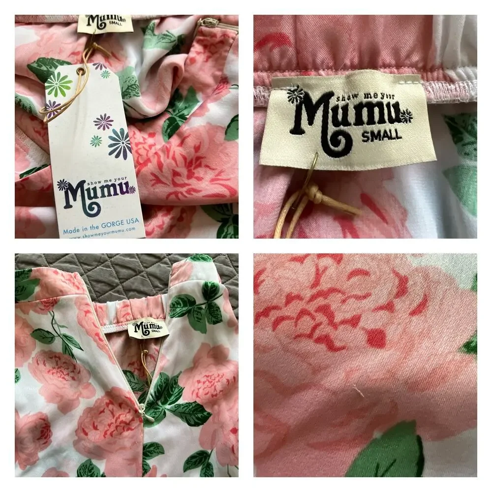 Show Me Your Mumu Moonlight Rose Floral Midi Skirt Size S - Picture 7 of 9